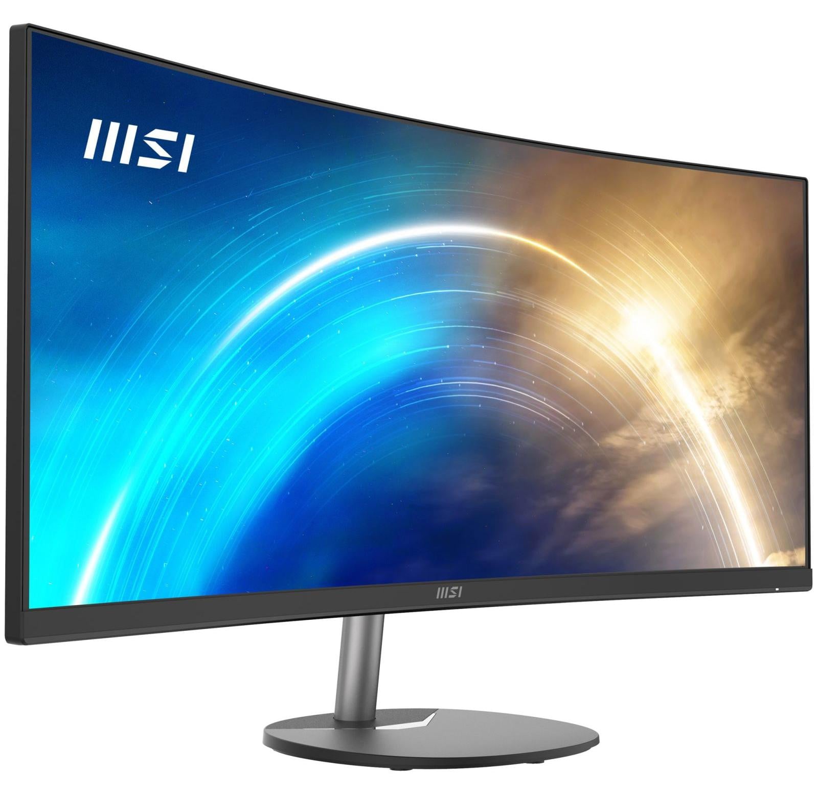MSI Pro MP341CQ UltraWide Quad HD Monitor, 86,4 cm (34 inch), 3440 x 1440 pixels, 4 ms, Zwart