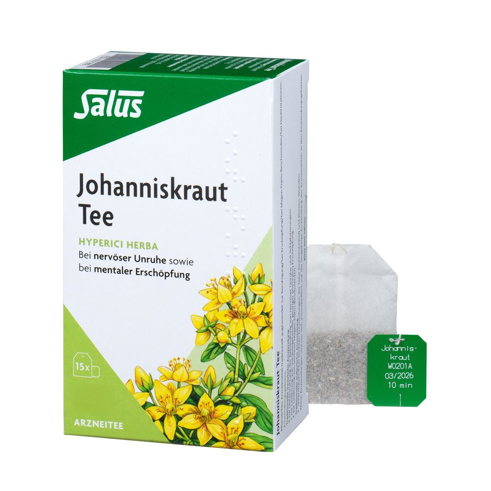 Johanniskraut Arzneitee Hyperici herba Salus Fbtl. 15 St Filterbeutel