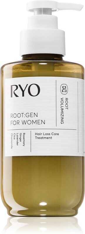 RYO Root:Gen Hair Loss Care Treatment soin fortifiant anti-chute pour femme 353 ml