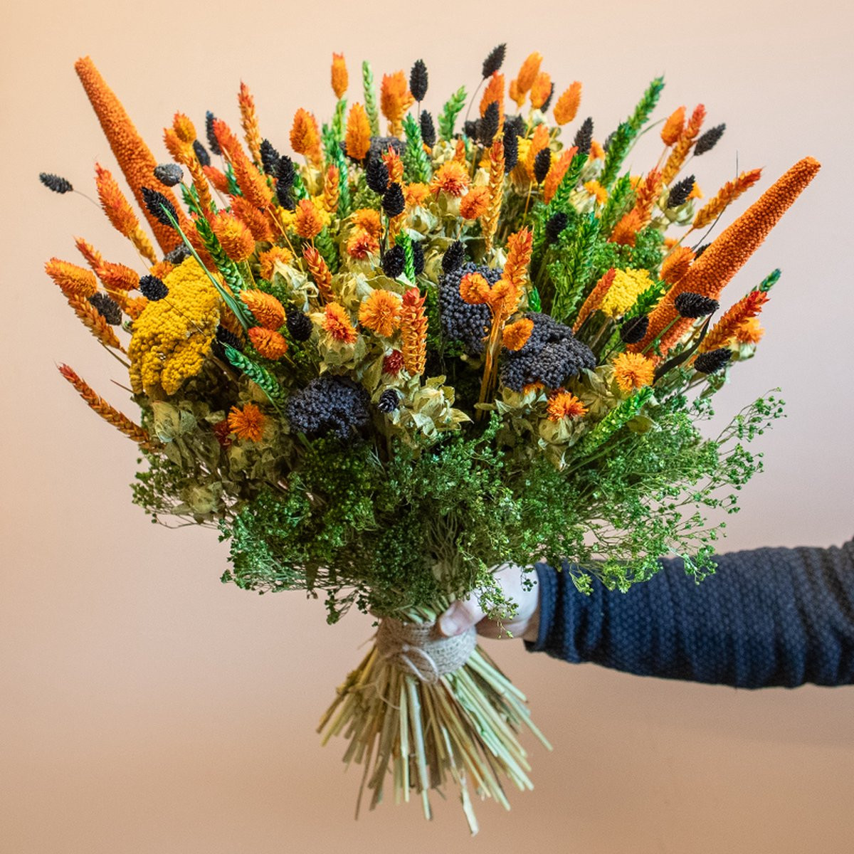 Roselin Deco Tess Droogbloemen Boeket