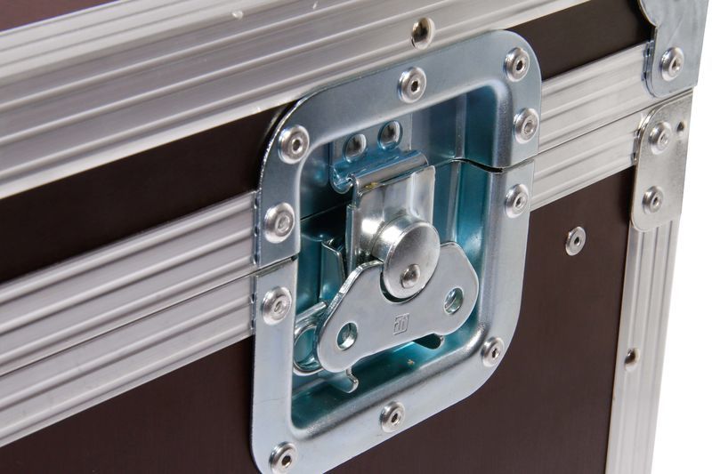 Thon Case 8x LED PAR64 Short resina fenolica marrone