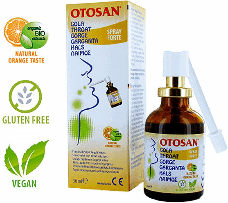 Otosan Hals- und Rachenspray Forte