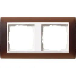 Gira Abdeckrahmen 2f.opak dbr 0212331