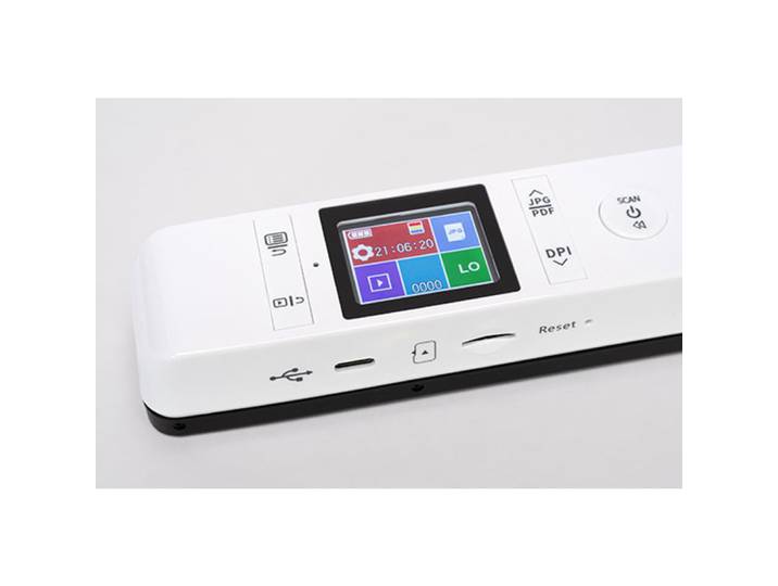 I.R.I.S. IRIScan Book 7, 1050 x 1050 DPI, Blanc, 3,81 cm (1.5'), CIS, JPG, PDF, MicroSD (TransFlash), MicroSDHC 464669