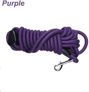 Uplifted Finds Heavy Duty Nylon Recall & Agility Training Leash purple 15 M