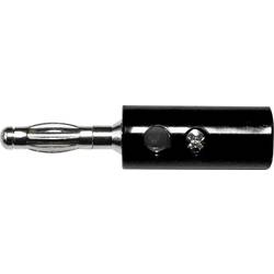 Mueller Electric BU-00249-0 Bananenstecker Schwarz Länge: 42.672 mm 1 St.