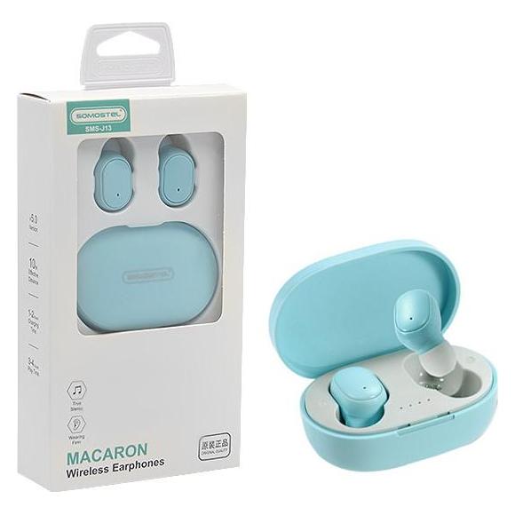 Somostel Bluetooth-Kopfhörer Ohrhörer Blau J13 Tws (ANC, 4 h, Kabellos) (38657654)