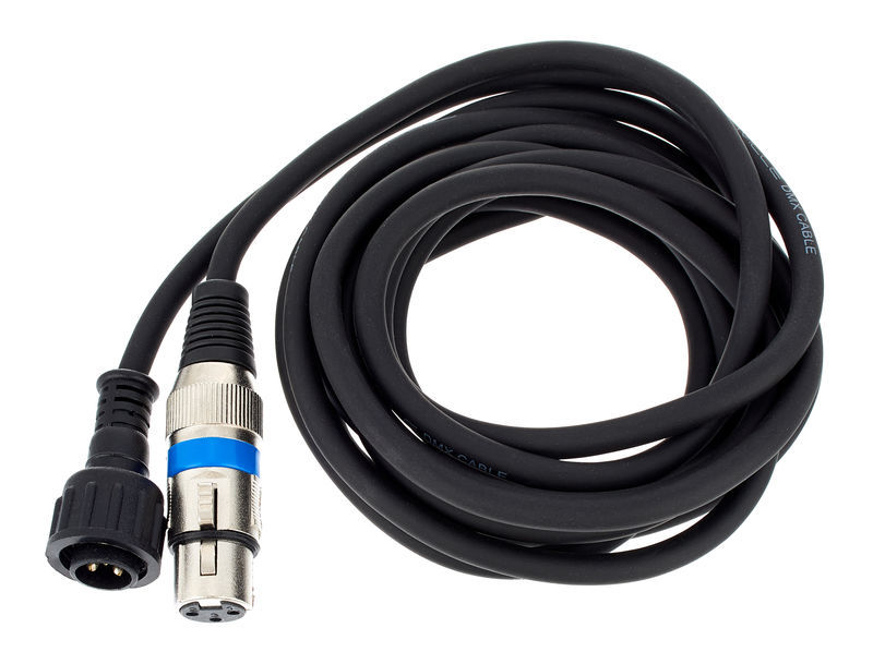 Stairville IP65 Adapter Cable DMX Out 3m Black