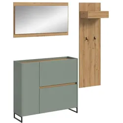 Ebuy24 Drive Garderobenmöbel Set D15 Salbeidekor.