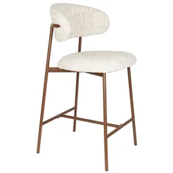 2er-Set White Label Barhocker Claes Stoff Off