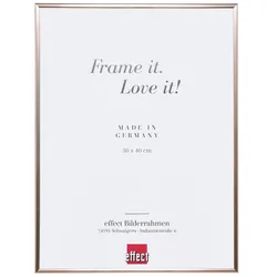 effect Bilderrahmen ART Kunststoff Rosé / 10 x 15 / Kunstglas