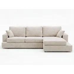 ECKSOFA Nesto Biege Rechts