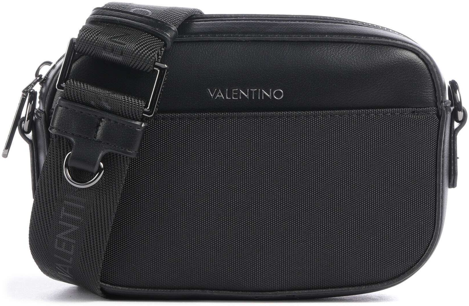 Valentino Bags Spektra Umhängetasche aus Leder, schwarz