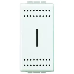 BTicino N4321 Sicherungshalter für Feinsicherungen 5x20/6,3x32 Weiß