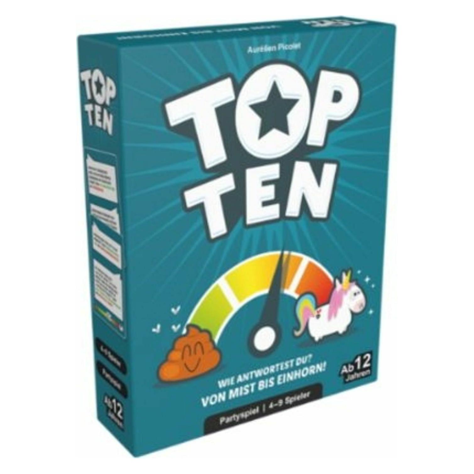 Cocktail games Top Ten (Deutsch, 4 - 9 Spieler) (COGD0008)