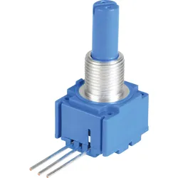 BOU 91A1AB28D18L - Drehpotentiometer, 50 kOhm, logarithmisch, 6,35 mm