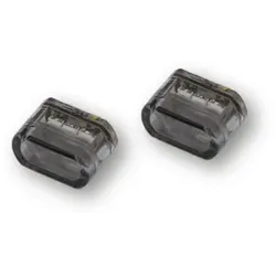 HIGHSIDER smart Module-2 LED Blinker-Modul Linse Rauchgrau (Paar), Hinten