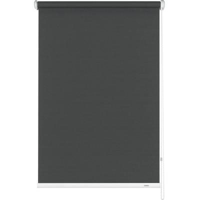 Seitenzugrollo GARDINIA "Uni-Rollo" Gr. 5, grau, B:102cm H:180cm, Polyester, Rollos, Seitenzugrollo, 1 Stück, im Fixmaß