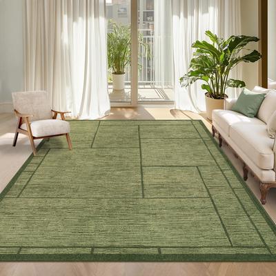 Garvee Splice Blocks Geometric Area Rug