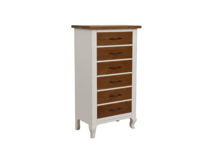 Semainier en bois blanc