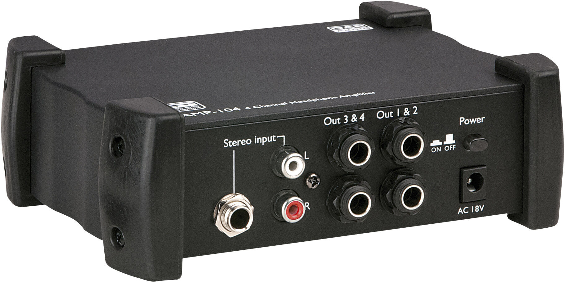 DAP Audio Amp-104 4-Kanal-Kopfhörerverstärker
