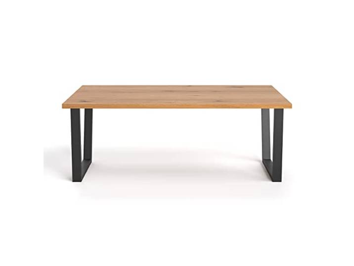 Danzz Erant-Tisch mit Tischplatte aus massiver Eiche, 120x100 cm