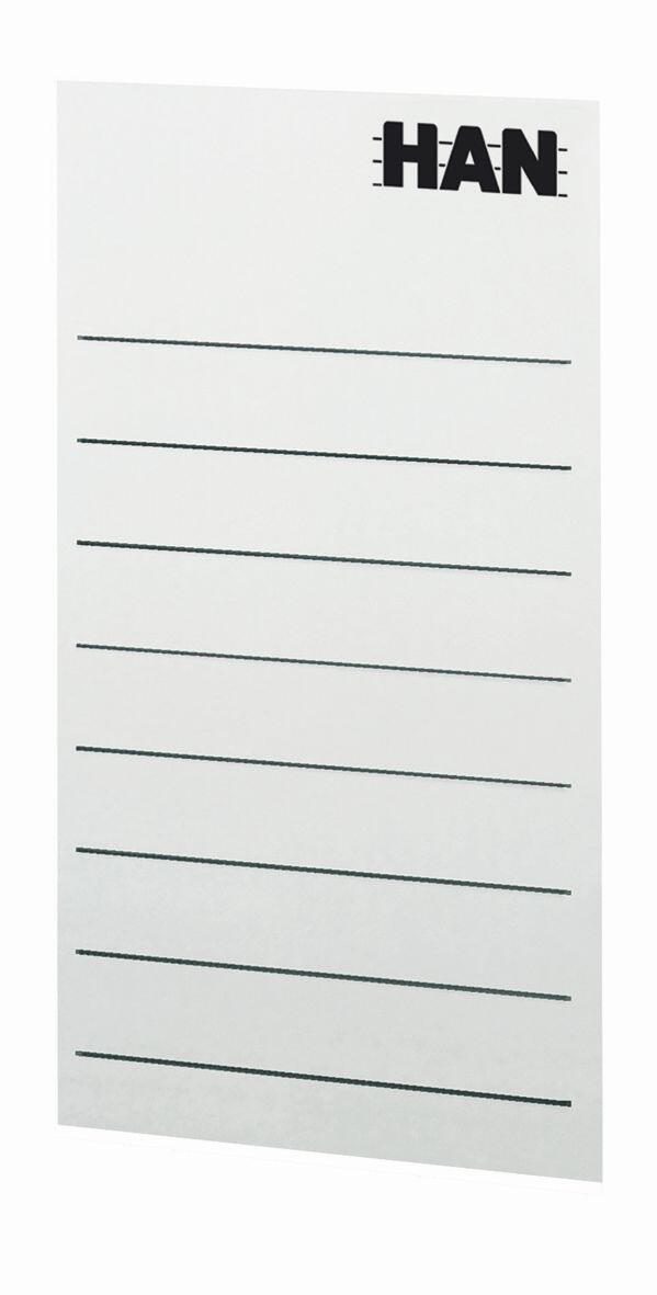 HAN Beschriftungsetiketten 6,5 x 10,4 cm 94100D