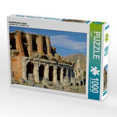 CALVENDO Puzzle Amphitheater Capua | 1000 Teile Lege-Größe 64x48cm Foto-Puzzle für glückliche Stunden