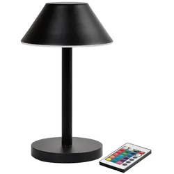 Duni LED Lampe kabellos Zelda Schwarz, 6 Stk/Krt (6 x 1 Stk)