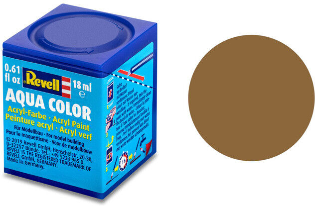 Aqua Color 82 RAF Dark Earth Mat 18 ml - Revell