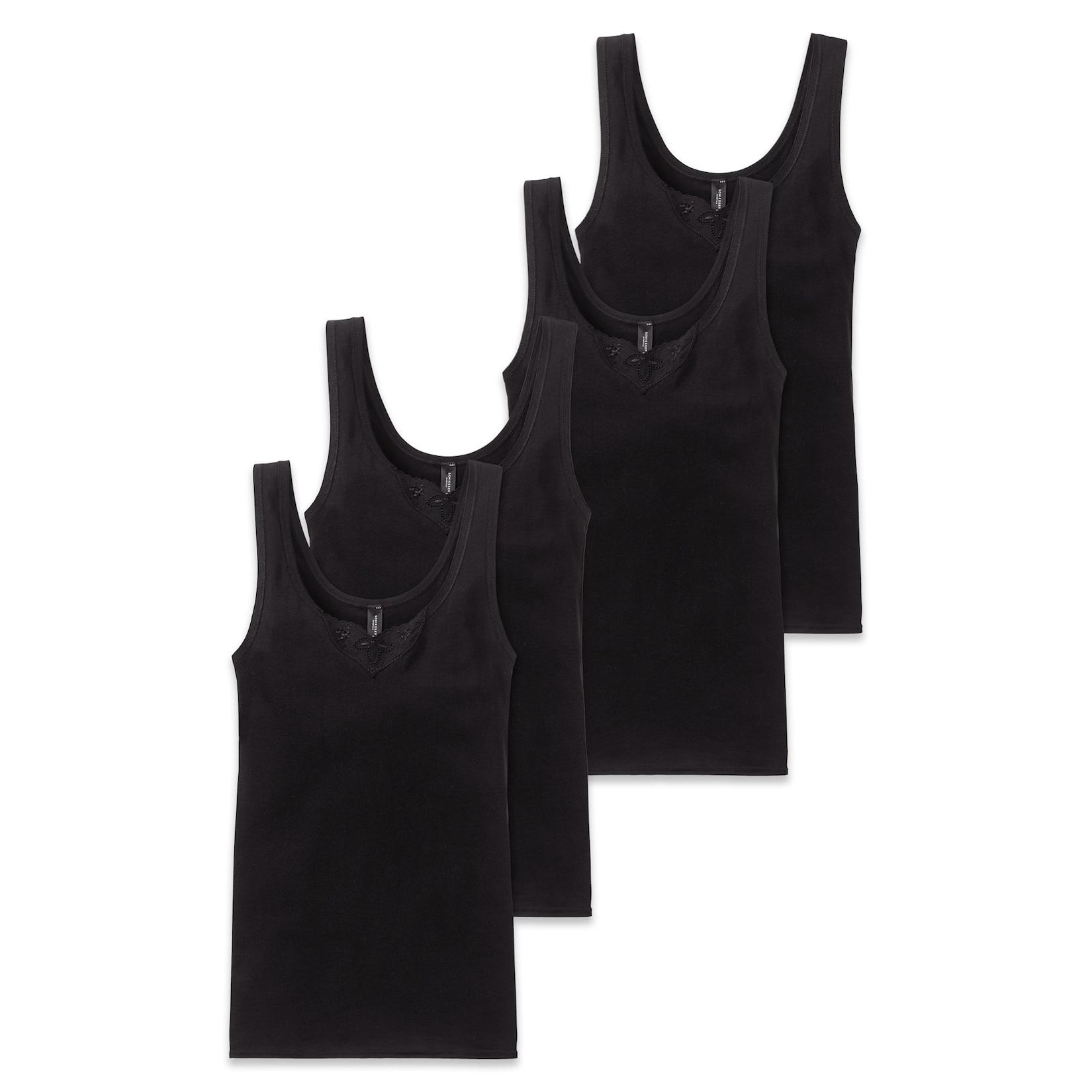 Cotton Essentials 4P Damen Unterhemd
