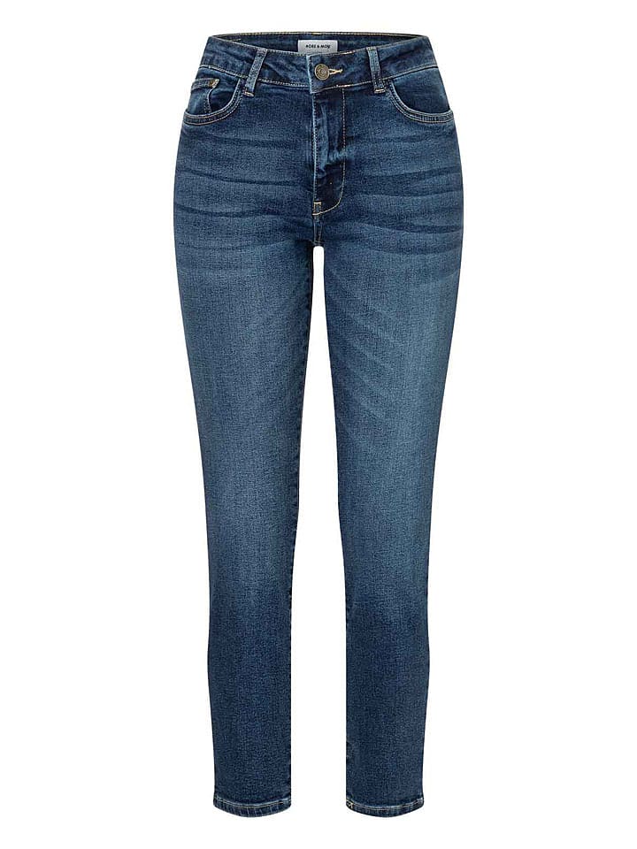 More & More Jeans - Skinny fit - in Dunkelblau - 36