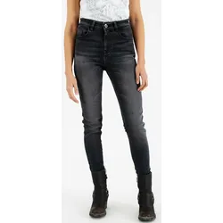 Rokker Tech High Waist Damen Motorrad Jeans 29