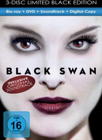 Darren Aronofsky - Black Swan - Black Edition (+ DVD) (inkl. Soundtrack & Digital Copy) [Blu-ray] [Limited Edition] - Preis vom 30.09.2026 22:30:23 h
