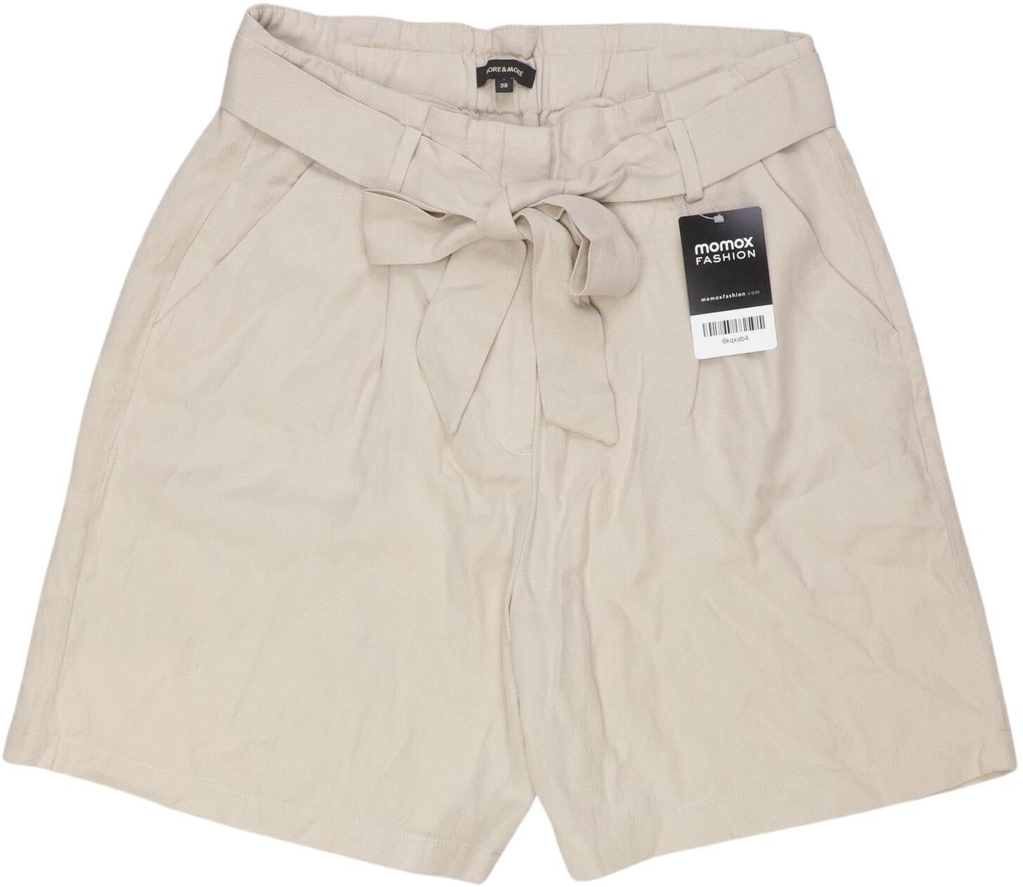 More & More Damen Shorts, Beige, Gr. EU 38, Lyocell - Second Hand