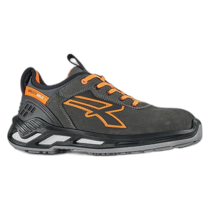Upower U-Power Schuhe Duke Anthrazit Orange Niedrige Nummer (S3, 41) (RS20124)