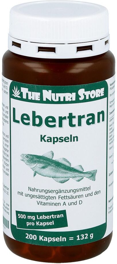 Lebertran 500 mg Kapseln