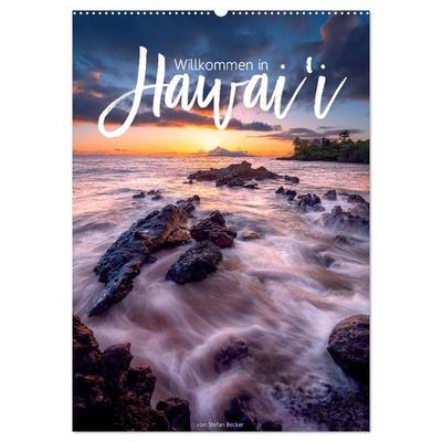 Willkommen in Hawai'i (Wandkalender 2026 DIN A2 hoch), CALVENDO Monatskalender