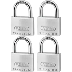 Abus Vorhangschloss TITALIUM - 4er Pack - 64TI/40 Quad-Pack B/SB - 56960