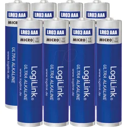 LOGILINK LR03F8 - Alkaline Batterie, AAA (Micro), 8er-Pack