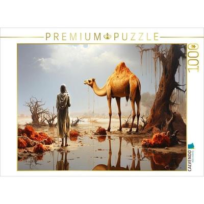 CALVENDO Puzzle Einsam | 1000 Teile Lege-Größe 64x48cm Foto-Puzzle für glückliche Stunden, Game von , Calvendo Puzzle