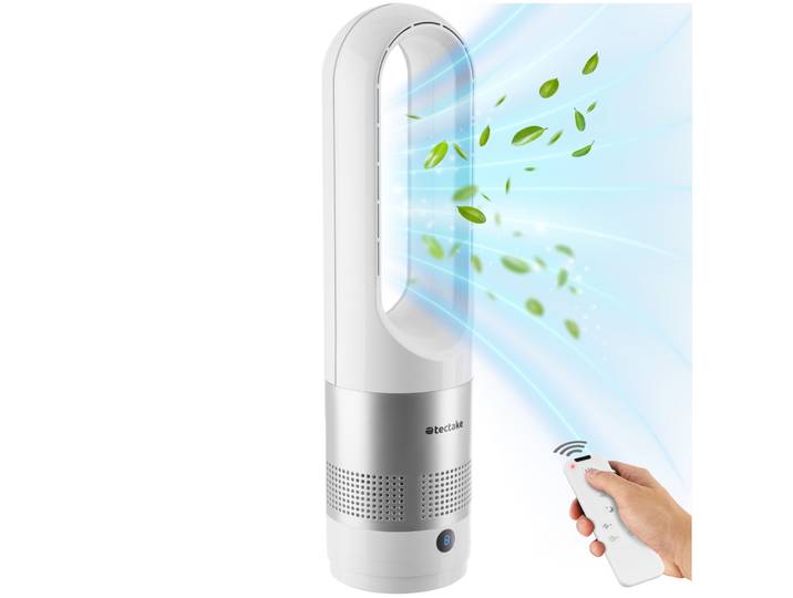Turmventilator Polar, 80° Oszillation, inkl. Timer - weiss