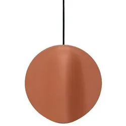 Zafferano Moderne Sirio LED-Pendelleuchte aus Terrakotta-Keramik, 8W 3000K Lichtmodul, 24cm Durchmesser, ideal für den Innenbereich, Schutzart IP40.