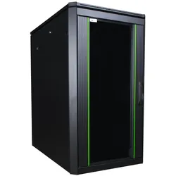 Logon RDL20U88BL (20 HE, 19 Zoll Rack), Serverschrank, Schwarz