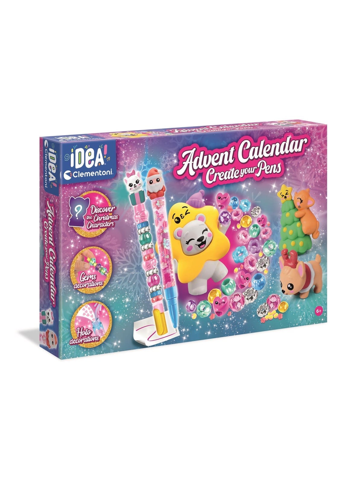 Clementoni Gestalte deinen Stifte-Adventskalender (Int1 + Int2)