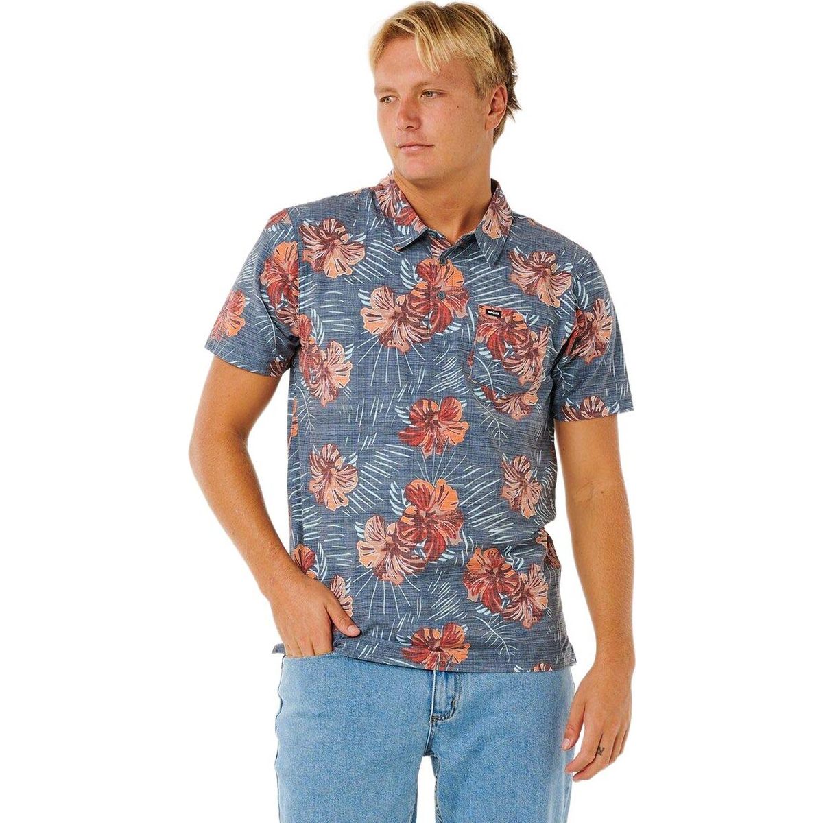RipCurl Sessions Aerotech Polo light navy (2359) XL 00XMPO-2359-XL
