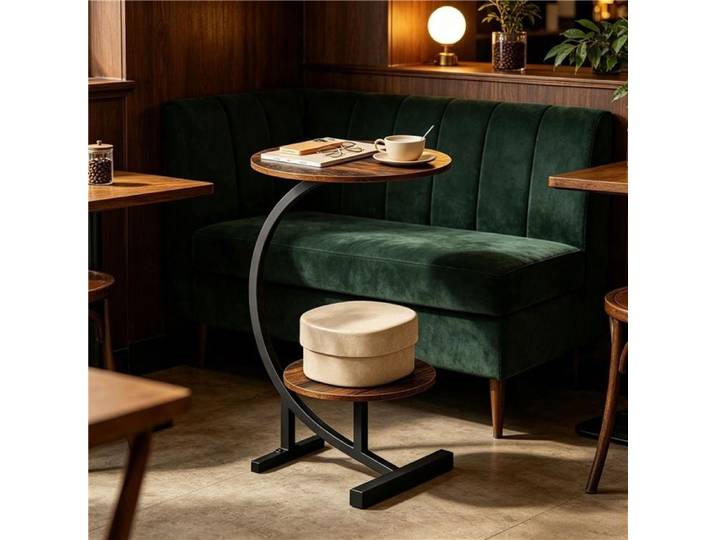 Petite table d'appoint minimaliste – idéale comme table de chevet ou table d'appoint