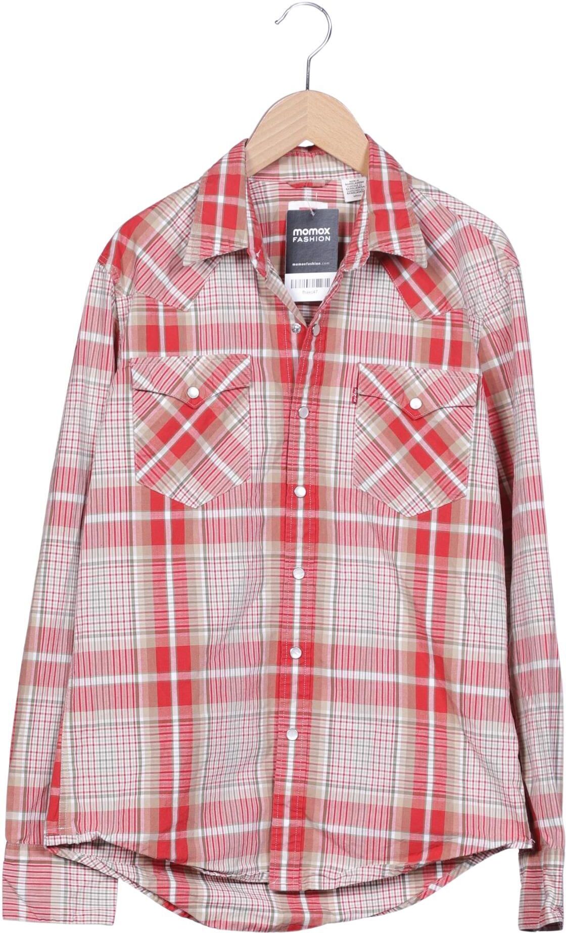 Levis Herren Hemd, Mehrfarbig, Gr. S, Baumwolle - Second Hand