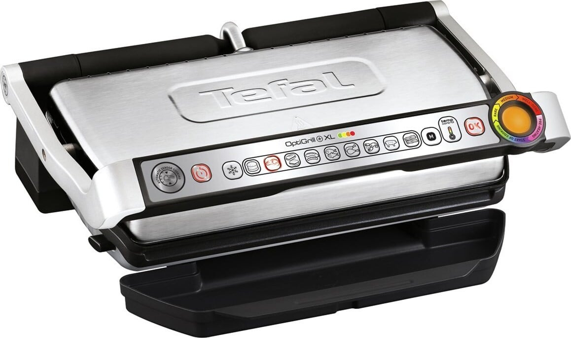 Tefal GC724D elektrische tafelgrill, zwart, 400 x 200 mm