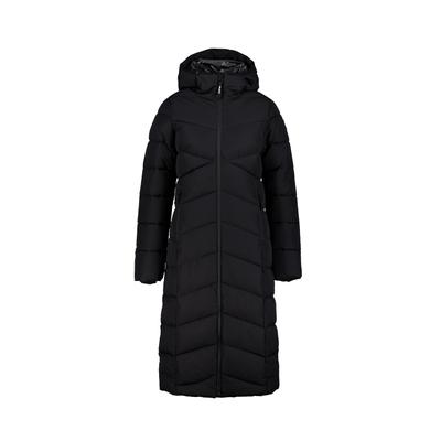 Outdoorjacke ICEPEAK "Icepeak Mantel Partridge", Damen, Gr. 40, schwarz, Stoff, 100% Polyester, normal, Jacken Outdoorjacke